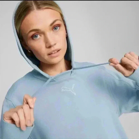 Puma Tops - Puma Blue Wash Hoodie